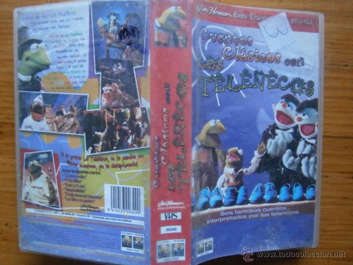 Cinema: CUENTOS CLASICOS CON LOS TELE&Ntilde;ECOS-VHS(COMPRA MINIMA 10&euro;EURO--)