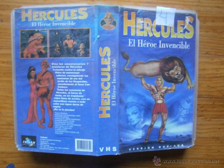 Cin&eacute;ma: HERCULES EL HEROE INVENCIBLE-VHS(COMPRA MINIMA 6 EURO--)
