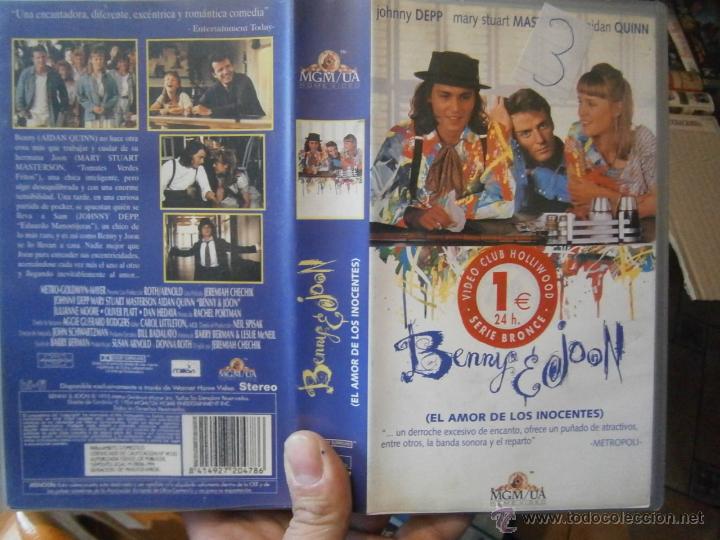Cinema: BENNY EJOON (EL AMOR DE LOS INOCENTES-VHS(COMPRA MINIMA 6 EURO--)
