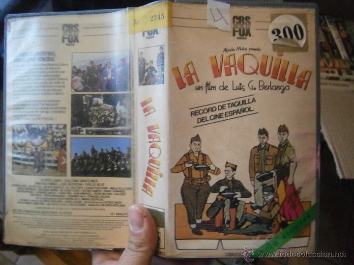 Cinema: LA VAQUILLA-VHS(COMPRA MINIMA 10 EURO--)