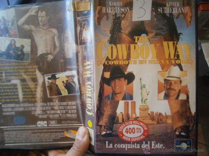 Cinema: THE COWBOY WAY (2 COWBOY EN NUEVA YOR)-VHS(COMPRA MINIMA 6 EURO--)
