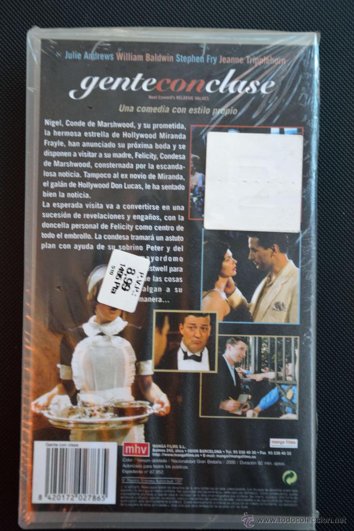 Cine: GENTE CON CLASE. ERIC STYLES, 2000. VHS, PRECINTADA. - Foto 2