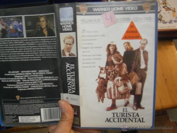 Cinema: EL TURISTA ACCIDENTAL-VHS(COMPRA MINIMA EURO--)