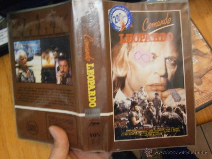 Cinema: COMANDO LEOPARDO-VHS(COMPRA MINIMA 6 EURO--)