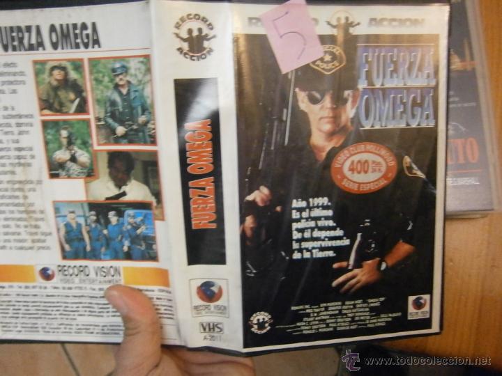 Cine: FUERZA OMEGA-VHS(COMPRA MINIMA EUR--)