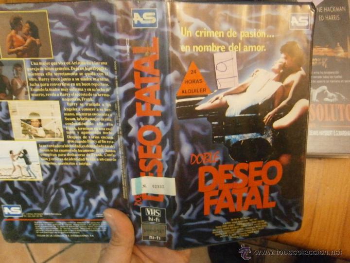 Cine: DOBLE DESEO FATAL-VHS