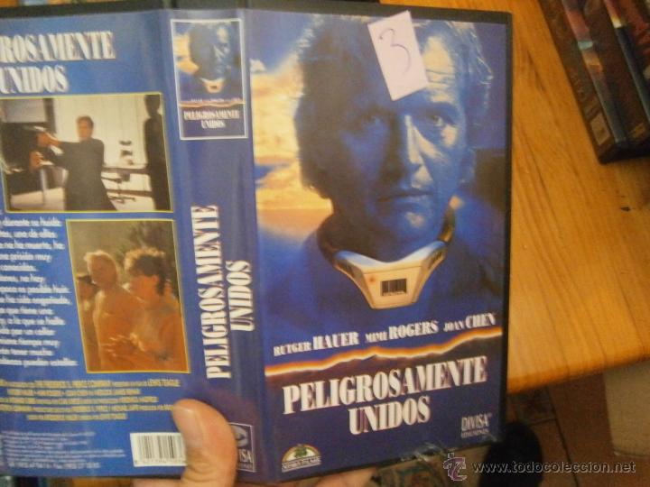 Cine: PELIGROSAMENTE UNIDOS-VHS(COMPRA MINIMA 6 EURO--)