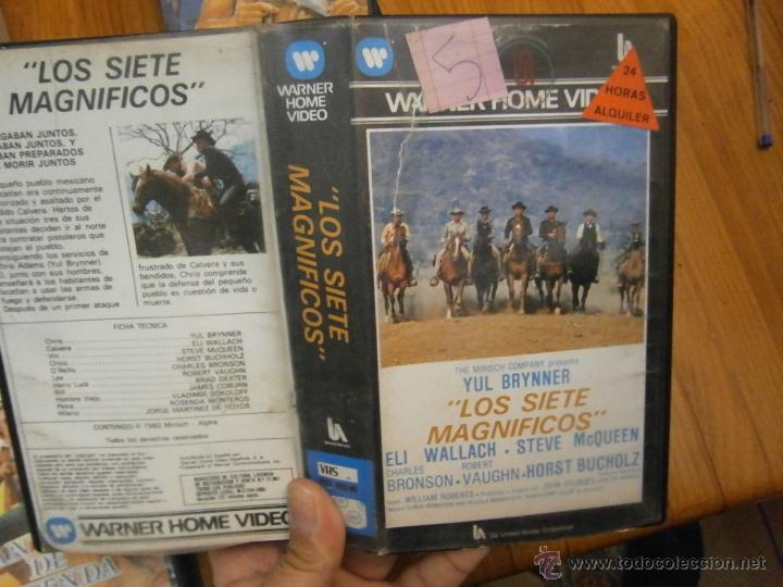 Cine: EL REGRESO DE LOS SIETE MAGNIFICOS-VHS(COMPRA MINIMA 6 EURO--)