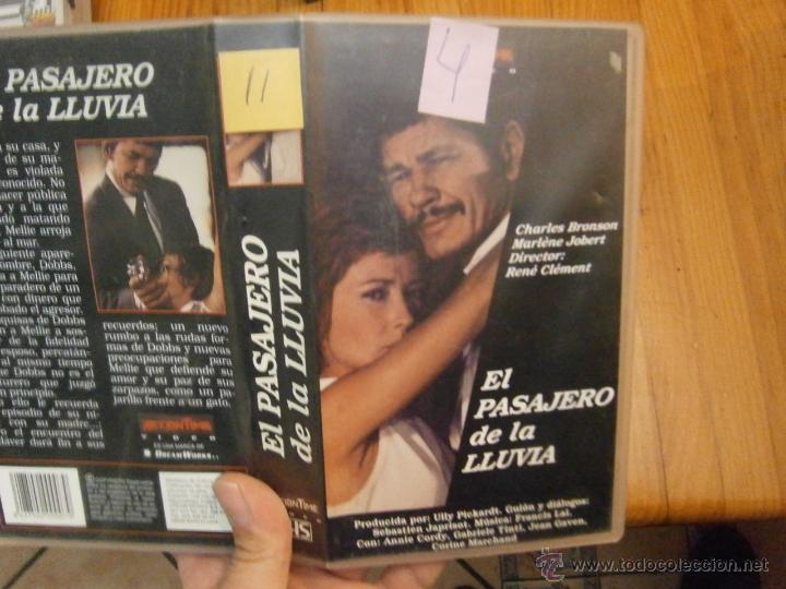 Cine: EL PASAJERO DE LA LLUVIA-VHS(COMPRA MINIMA 6 EURO--)