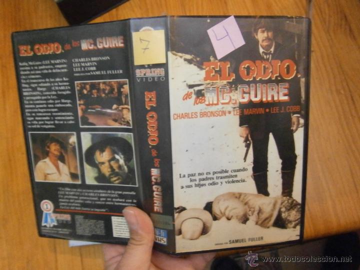 Cine: EL ODIO DE LOS MC.GUIRE-VHS (COMPRA MINIMA 6 EURO--)