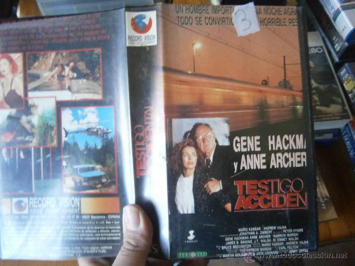 Cine: TESTIGO ACCIDEN-VHS (COMPRA MINIMA 6 EURO--)