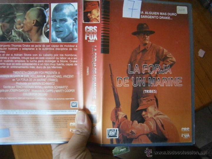 Cine: LA FORJA DE UN MARINE-VHS rrareza