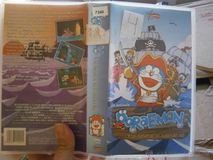 Cine: DORAEMON Y LOS PIRATAS DE LOS MARES DEL SUR-VHS(COMPRA MINIMA 10&euro;EURO--)