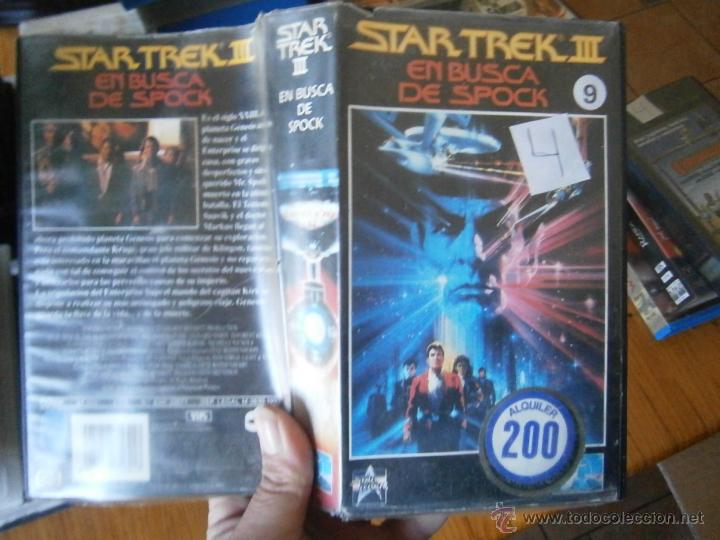 Cine: STAR TREK III... EN BUSCA DE SPOCK-VHS(COMPRA MINIMA 10&euro; EURO--)