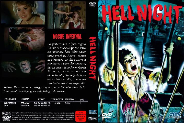 DVD Importacion hell night - noche infernal - linda blair - audio castellan...