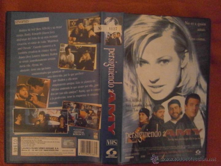 Cine: PERSIGUIENDO A AMY-VHS(COMPRA MINIMA 6 EURO--)
