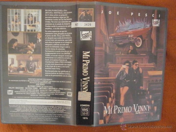 Cine: MI PRIMO VINNY-VHS(COMPRA MINIMA 10&euro;EURO--)
