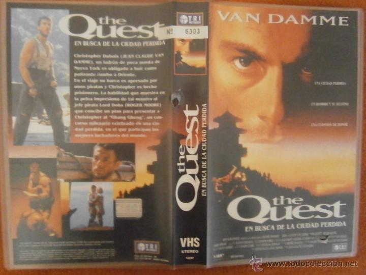 Kino: THE QUEST EN BUSCA DE LA CIUDAD PERDIDA -VHS(COMPRA MINIMA 10&euro; EU--)