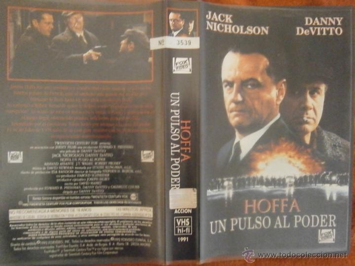 Kino: HOFFA UN PULSO AL PODER-VHS(COMPRA MINIMA 10 EURO--)
