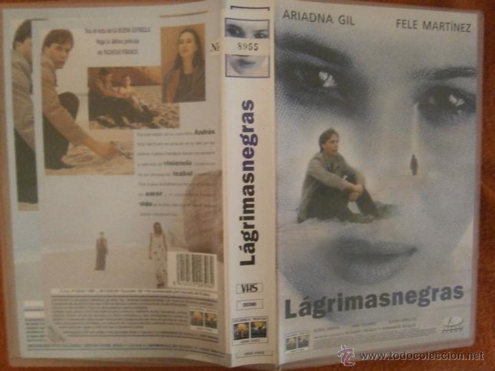 Kino: LAGRIMAS NEGRAS-VHS(COMPRA MINIMA 10&euro; EURO--)