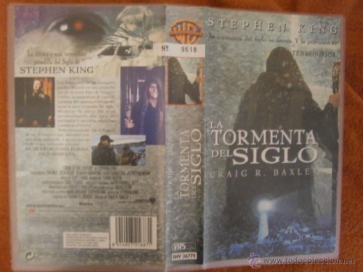 Kino: LA TORMENTA DEL SIGLO-VHS(COMPRA MINIMA 10&euro;EURO--)