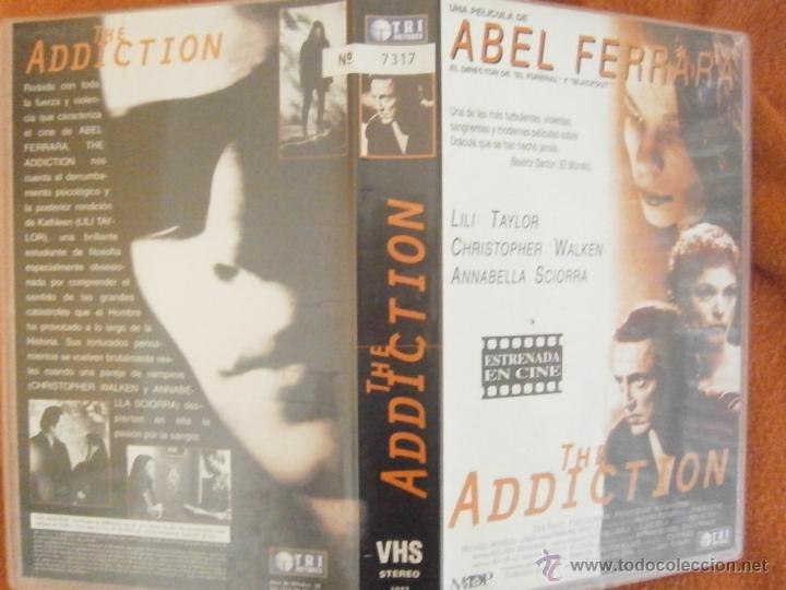 Kino: THE ADDICTION-VHS(COMPRA MINIMA 6 EURO--)