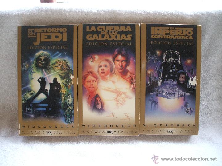 Cine: TRILOGIA LA GUERRA DE LAS GALAXIAS EDICION ESPECIAL MASTER DIGITAL, STAR WARS.