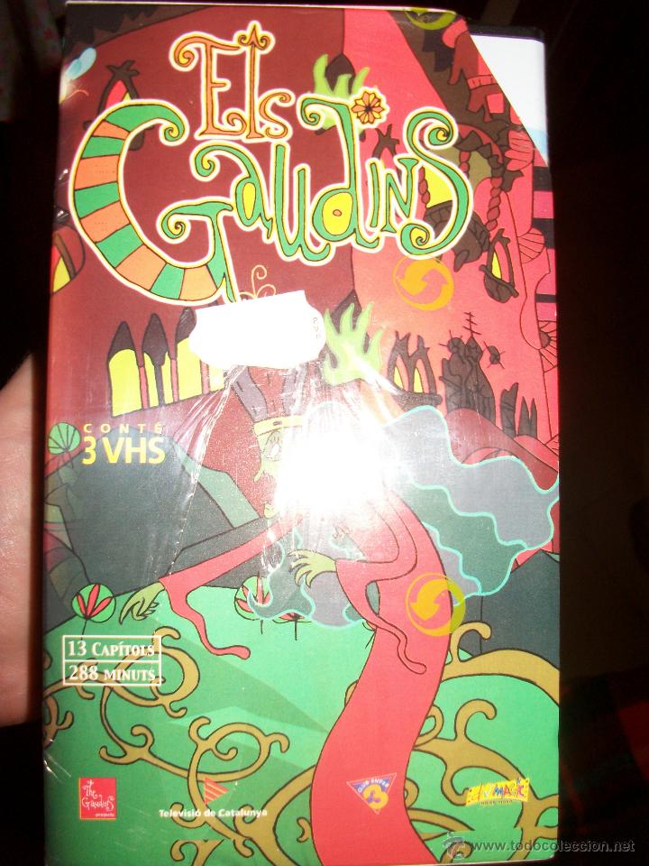 Cine: VHS - ELS GAUDINS - 13 CAPITULOS - LOTE 3 VHS - PRECINTADO - DIBUJOS EN CATALAN