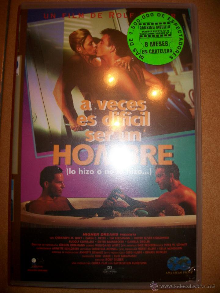 Cine: VHS - A VECES ES DIFICIL SER UN HOMBRE ( LO HIZO O NO LO HIZO ) - PRECINTADO