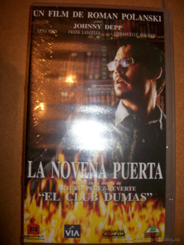 Cine: VHS - LA NOVENA PUERTA - PRECINTADO