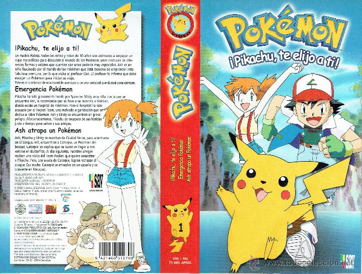 Pokemon Pikachu Te Elijo A Ti Buy Vhs Movies At Todocoleccion