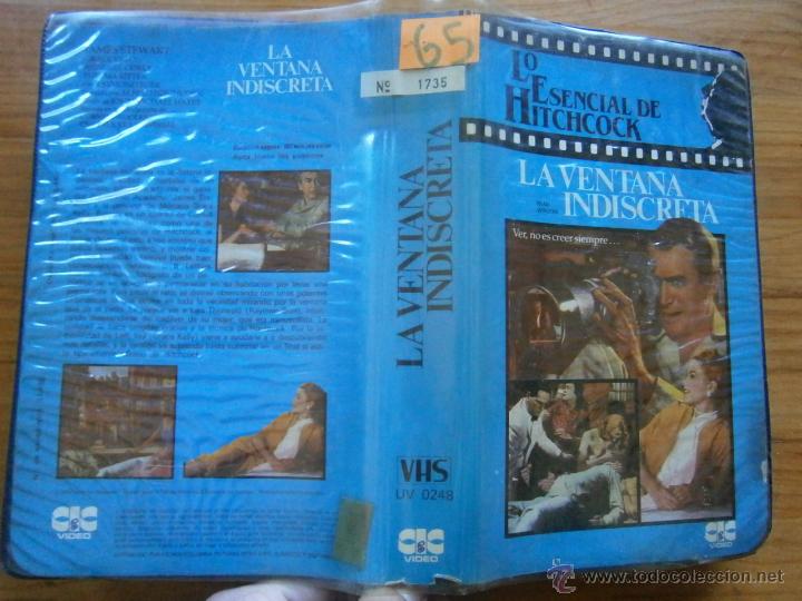 Cine: LA VENTANA INDISCRETA-VHS - Foto 1