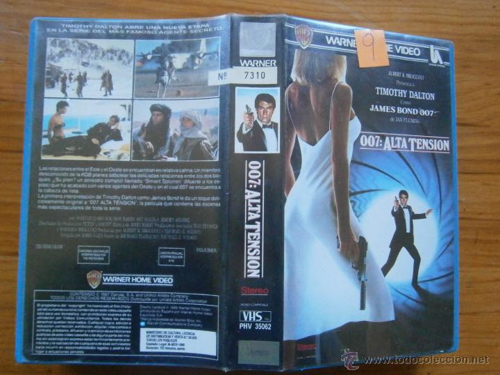 Kino: 007:ALTA TENSION-VHS vhs 1 edici&oacute;n