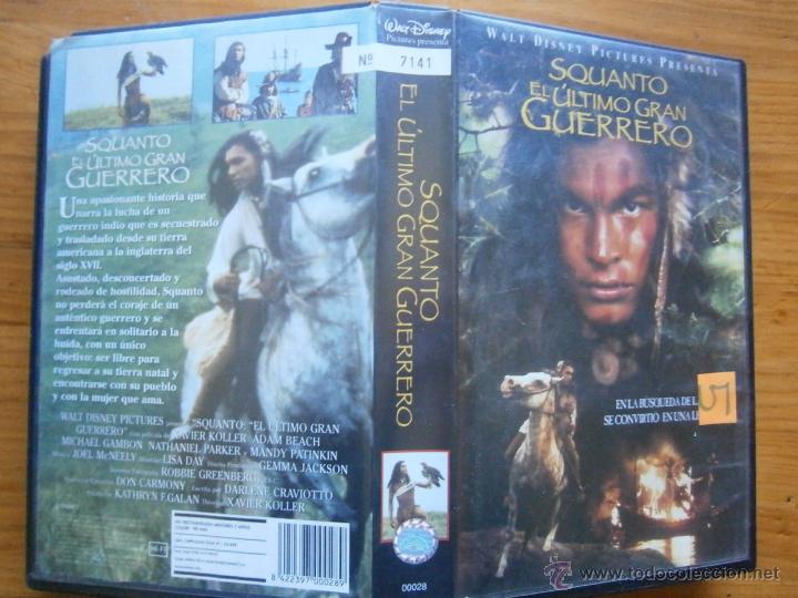 Kino: SQUANTO EL ULTIMO GRAN GUERRERO-VHS(COMPRA MINIMA EUROS)