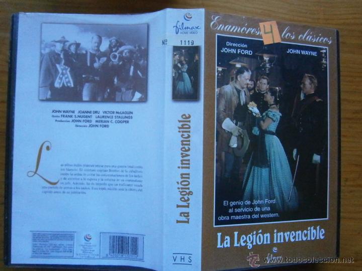Kino: LA LEGION INVENCIBLE-VHS(COMPRA MINIMA 6 EUROS)