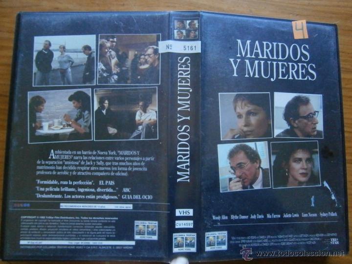 Kino: MARIDOS Y MUJERES-VHS(COMPRA MINIMA EUROS)
