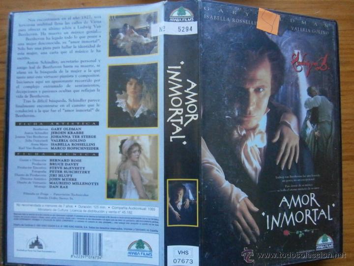 Kino: AMOR INMORTAL-VHS(COMPRA MINIMA EUROS)