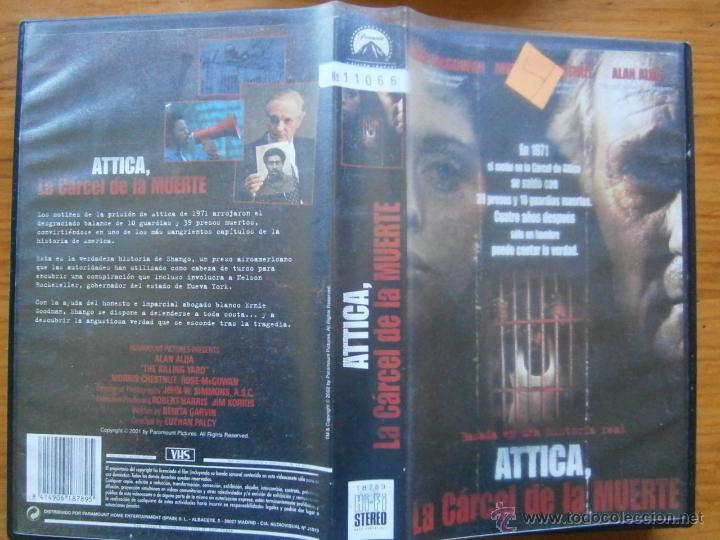 Kino: ATTICA LA CARCEL DE LA MUERTE -VHS(COMPRA MINIMA 10EUROS)