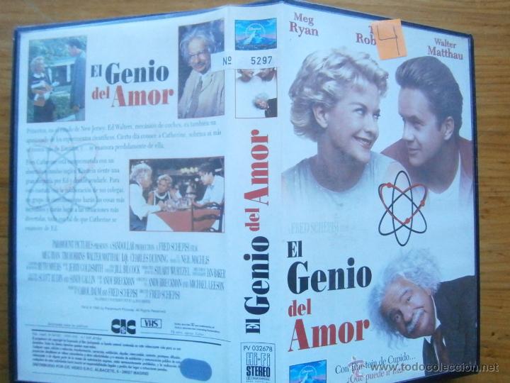Cinema: EL GENIO DEL AMOR-VHS(COMPRA MINIMA EUROS)