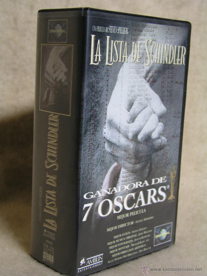 Cine: LA LISTA DE SCHINDLER VHS. - Foto 4