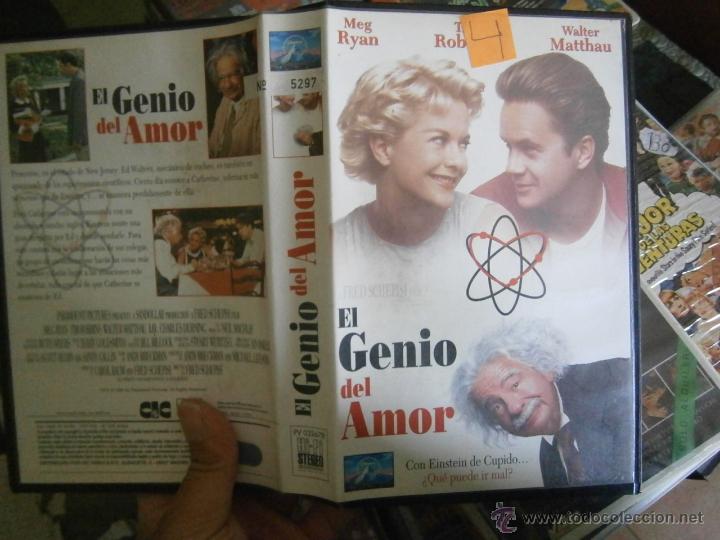 Kino: EL JENIO DEL AMOR -VHS(COMPRA MINIMA 6 EUR--)