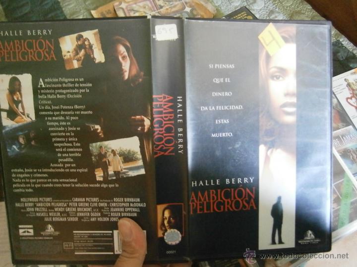 Kino: AMBICION PELIGROSA-VHS(COMPRA MINIMA 10&euro; EUR--)