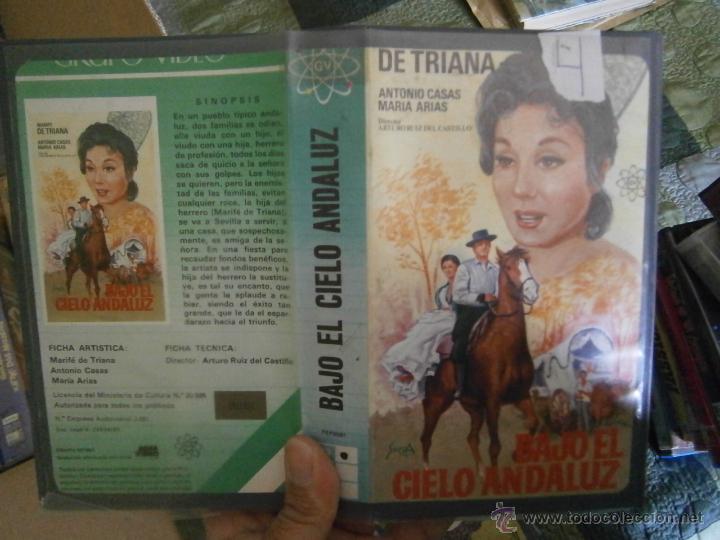 Kino: BAJO EL CIELO AZUL-VHS(COMPRA MINIMA 10 EUR--)