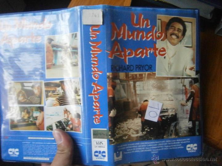 Cine: UN MUNDO APARTE-VHS vhs caja grande rrareza