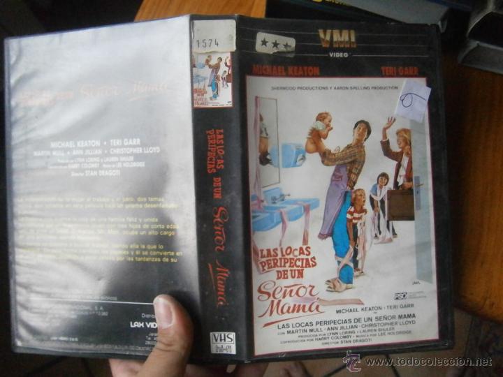 Cine: LAS LOCAS PERIPECIAS DE UN SE&Ntilde;OR MAMA-VHS