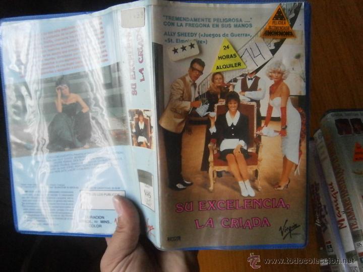 Cine: SU EXCENLENCIA ,LA CRIADA -VHS