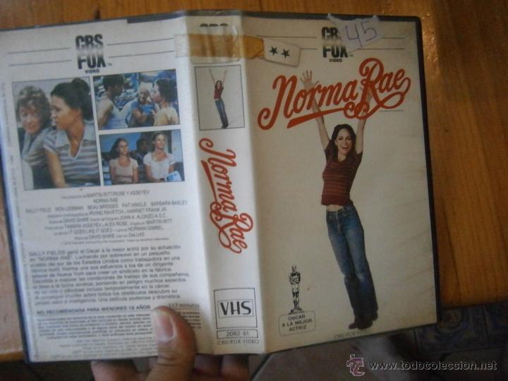 Cine: NORMA RAE -VHS - Foto 1