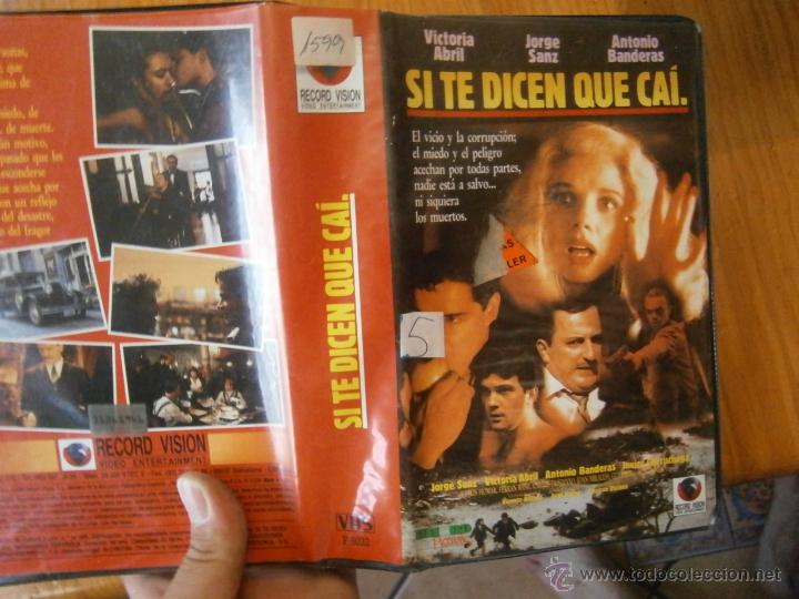 Cine: SI TE DiCEN QUE CAI- -VHS--venta minima 10 eurosmas de 50000titulos