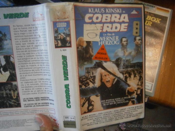 Cine: COBRA VERDE -VHS - Foto 1