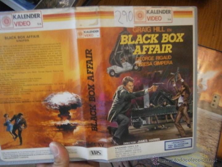 Cine: BLACK BOX AFFAIR-VHS - Foto 1